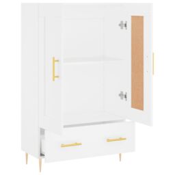 Berkfield Home Highboard White 69.5x31x115 cm Engineered Wood - thumbnail 6