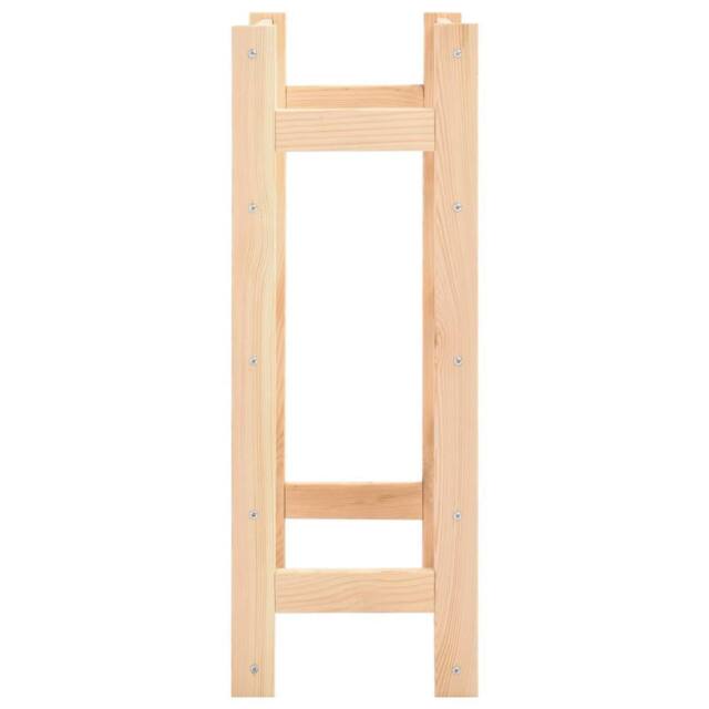 Berkfield Home Durable Wine Rack for 20 Bottles Pinewood in Beige - image 1