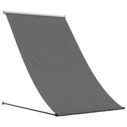 Berkfield Home Retractable Awning Anthracite 150x150 cm Fabric & Steel in Black - thumbnail 2