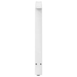 Berkfield Home Coffee Table Legs A-Shaped 2 pcs White¬†90x(72-73) cm Steel in White - thumbnail 6