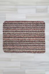 FWStyle 100% Cotton Dirt Stopper Anti Slip Door Mat 65x150cm in Light Brown - Size: 66 cm x 150 cm - thumbnail 2