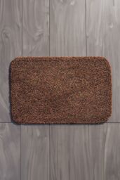 FWStyle 100% Cotton Dirt Stopper Anti Slip Door Mat 65x150cm in Light Brown - Size: 66 cm x 150 cm - thumbnail 5