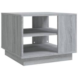 Berkfield Home Modern Coffee Table Grey Sonoma 55x55x43 cm Engineered Wood - Size: 55 x 55 x 43 cm - thumbnail 3