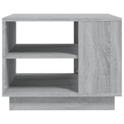 Berkfield Home Modern Coffee Table Grey Sonoma 55x55x43 cm Engineered Wood - Size: 55 x 55 x 43 cm - thumbnail 5