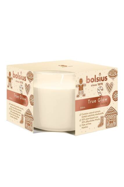 KDMD Cookie Fever Glass Scented Candle in Cream - image 1