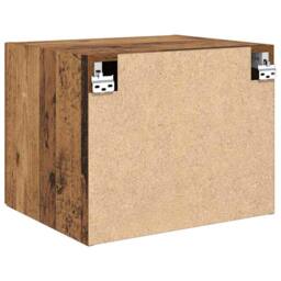 Berkfield Home Wall Cabinet Old wood 50 x 42.5 x 40 cm Engineered wood in Brown - thumbnail 7