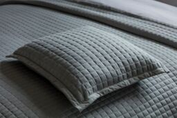 Belledorm Crompton Cushion 40cm X 50cm in Grey - Size: 40 cm x 60 cm - thumbnail 2