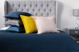 Belledorm Crompton Cushion 40cm X 50cm in Grey - Size: 40 cm x 60 cm - thumbnail 3