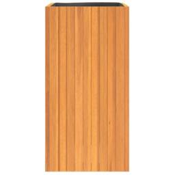 Berkfield Home Garden Planter 45x45x90 cm Solid Wood Acacia in Brown - Size: 45 x 45 x 90 cm - thumbnail 5