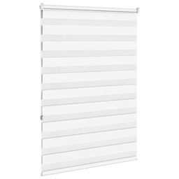 Berkfield Home Zebra Blind White 95x150 cm Fabric Width 90.9 cm Polyester - thumbnail 4