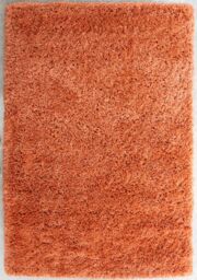 Kukoon Soft Fluffy Thick Pile Shaggy Area Rug, Living Room Bedroom Carpet Runner in Terracotta - Size: 200 cm x 290 cm - thumbnail 1