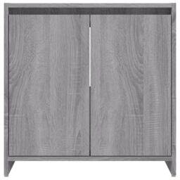 Berkfield Home Bathroom Cabinet Grey Sonoma 60x33x61 cm Engineered Wood - Size: 60 x 33 x 61 cm - thumbnail 6