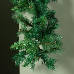 Samuel Alexander 2.7m Green Christmas Garland with Pine Cones & Mixed Needles - thumbnail 5