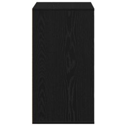 Berkfield Home Chest of Drawers Black Oak 60x41x76 cm Engineered Wood - Size: 60 x 41 x 76 cm - thumbnail 8