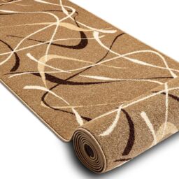 RugsX Karmel Heat-Set Runner in Brown - Size: 100 cm x 370 cm - thumbnail 2