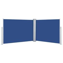 Berkfield Home Retractable Side Awning Blue 120x1000 cm - thumbnail 2
