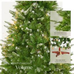 tectake Christmas Tree Blitzen 180 Cm - Green - thumbnail 3