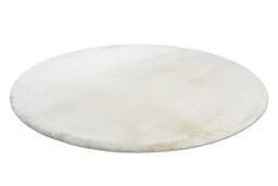RugsX Teddy New Rug in Yellow - Size: 120 cm diameter - thumbnail 4