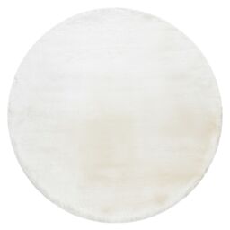 RugsX Teddy New Rug in Yellow - Size: 120 cm diameter - thumbnail 3