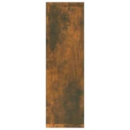 Berkfield Home Wall Shelf Smoked Oak 85x16x52.5 cm Engineered Wood in Brown - thumbnail 6