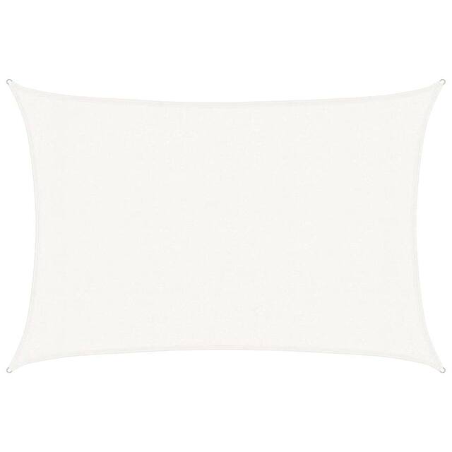 Berkfield Home Sunshade Sail 160 g/m ² White 3x5 m HDPE - image 1