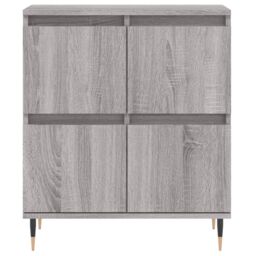Berkfield Home Sideboards 3 pcs Grey Sonoma Engineered Wood - thumbnail 6