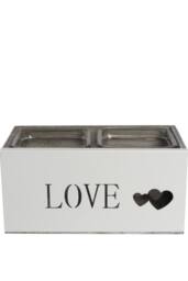 KDMD Love Me Do Vases & Display Box 2 Pack in Grey - thumbnail 5