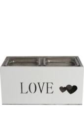 KDMD Love Me Do Vases & Display Box 2 Pack in Grey - thumbnail 6
