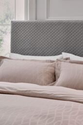 1951 'Ravello' Luxury 250 Thread Count Cotton Duvet Cover Set in Light Brown - Size: King - thumbnail 2