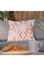 Royalcraft Pair of Outdoor Garden Sofa Chair Furniture Scatter Cushions in Orange - thumbnail 4