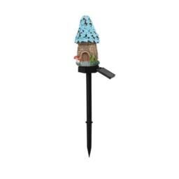 Obasyhig Style 4 Solar-Powered Resin Cartoon House Ground Lights - thumbnail 7