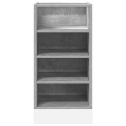 Berkfield Home Durable Bottom Cabinet Concrete Grey 40x44.5x81.5 cm Engineered Wood - thumbnail 4
