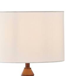 Pagazzi Trezza Walnut Table Lamp in Brown - thumbnail 3