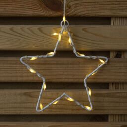 Samuel Alexander 1.2m Light up Festive Curtain Christmas Lights with Warm White LEDs - thumbnail 7