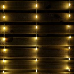 Samuel Alexander 1.2m Light up Festive Curtain Christmas Lights with Warm White LEDs - thumbnail 6