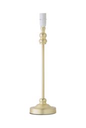 ValueLights Maggie Metal Candlestick Slim Table Lamp Base in Gold - thumbnail 6