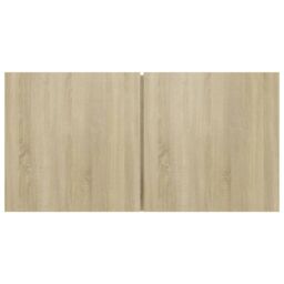 Berkfield Home 10 Piece TV Cabinet Set Sonoma Oak Engineered Wood in Brown - thumbnail 6