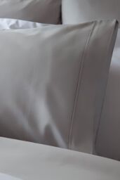 Belledorm Premium Blend 500 Thread Count Housewife Pillowcase Pair in Ivory - thumbnail 2