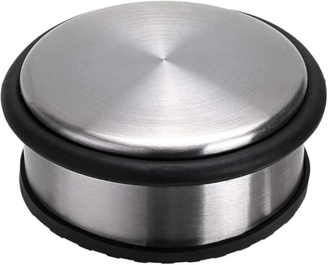 Marco Paul Stainless Steel Door Stop 1kg Heavy Duty Door Stopper in Silver - image 1