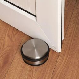 Marco Paul Stainless Steel Door Stop 1kg Heavy Duty Door Stopper in Silver - thumbnail 7
