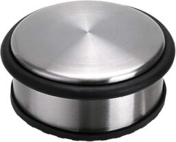 Marco Paul Stainless Steel Door Stop 1kg Heavy Duty Door Stopper in Silver - thumbnail 1
