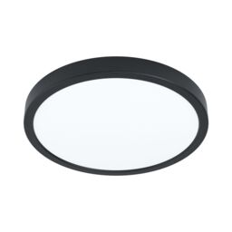 Eglo Fueva 6-Z Smart Control RGB IP44 Plastic Ceiling Light, 27.8cm Black - thumbnail 2