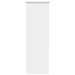 Berkfield Home Roller Blind Blackout White 50x150 cm Fabric Width 45.7 cm Polyester - thumbnail 2