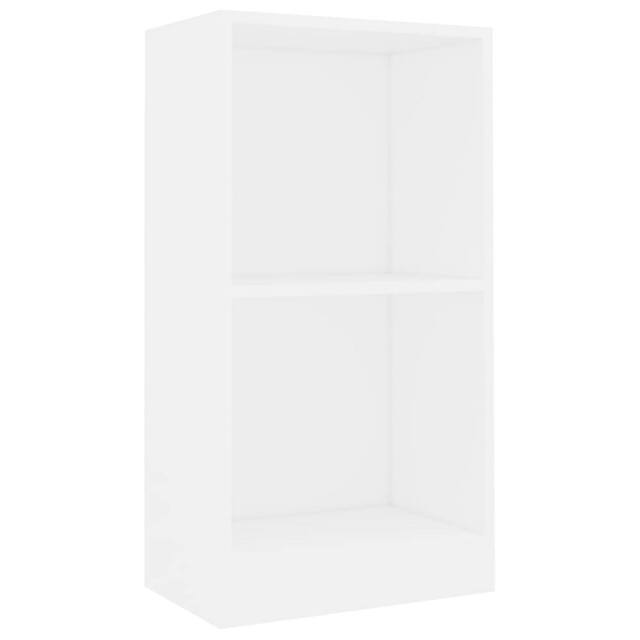 Berkfield Home Bookshelf White 40x24x75 cm Engineered Wood - Size: 40 x 24 x 75 cm - image 1