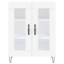 Berkfield Home Sideboard White 69.5x34x90 cm Engineered Wood - thumbnail 5