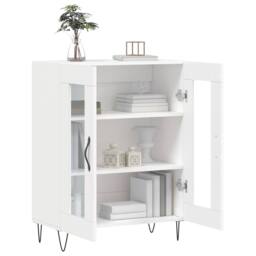 Berkfield Home Sideboard White 69.5x34x90 cm Engineered Wood - thumbnail 4