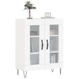 Berkfield Home Sideboard White 69.5x34x90 cm Engineered Wood - thumbnail 3