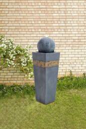 Living and Home Modern Style Trapezoidal Water Fountain in Natural - thumbnail 9