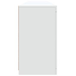Berkfield Home Sideboard with LED Lights White 162x37x67 cm - Size: 162 x 37 x 67 cm - thumbnail 8