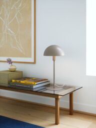 Nordlux Modern Indoor Table Lamp Brown Metal E14 Dome Shade - Mains Powered, IP20 - thumbnail 2